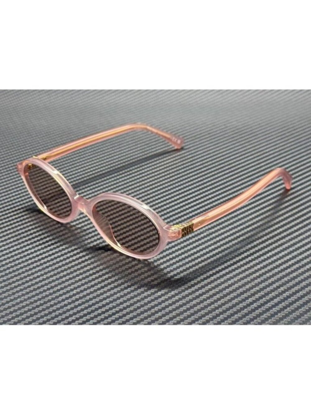 New Miu Miu Women Opal Pink Sunglasses 50-18-140